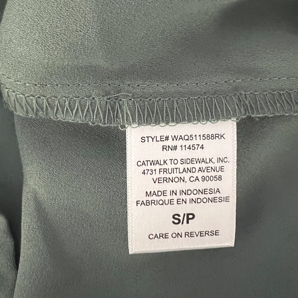 NWT Pleione Blouse Small - Picture 6 of 6